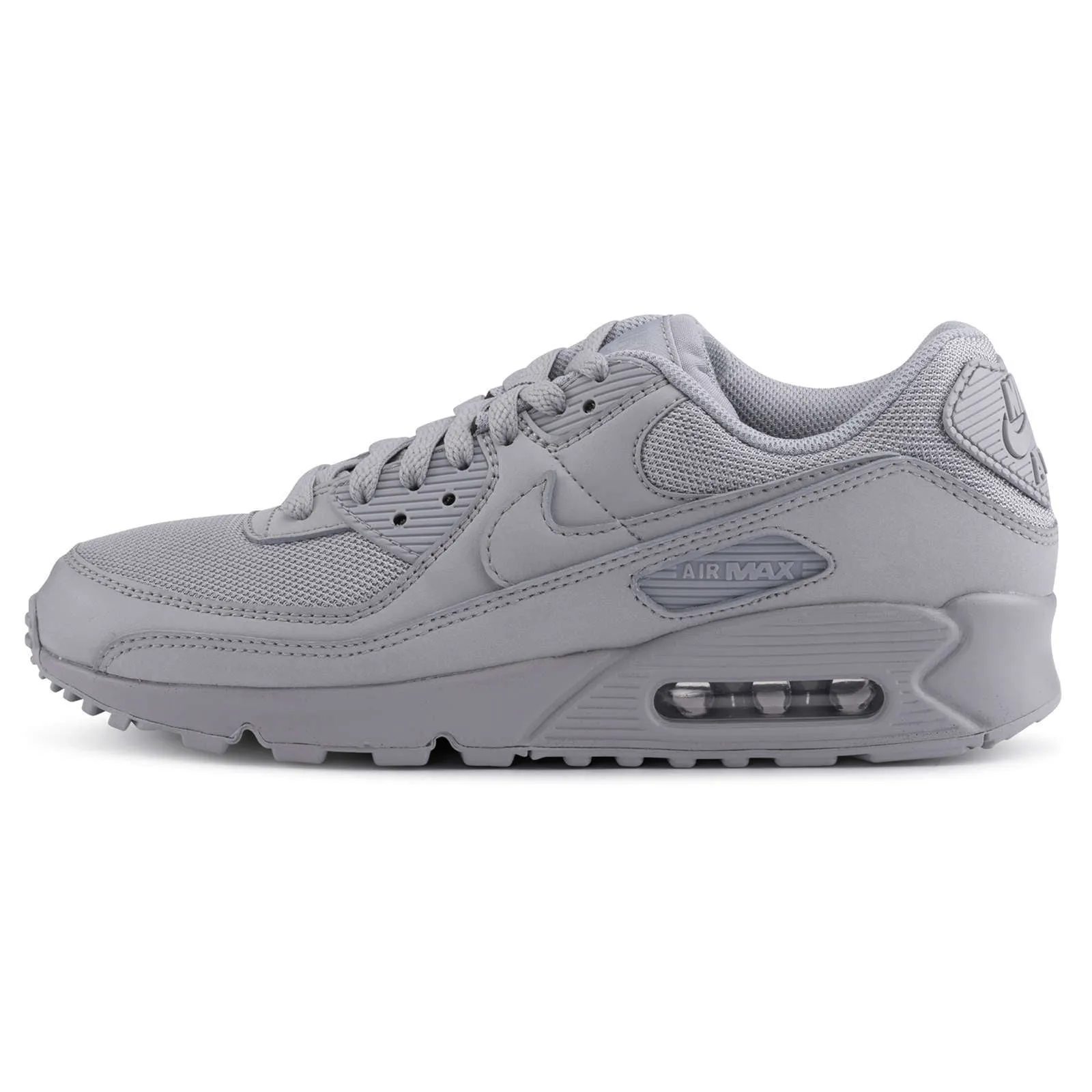 Air Max 90 Textile Leather Men's Low-Top Trainers