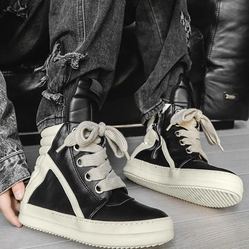 Aule B&W PU Sneakers