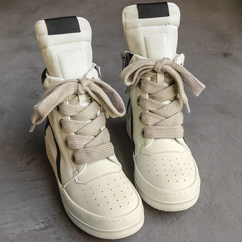 Aule B&W PU Sneakers