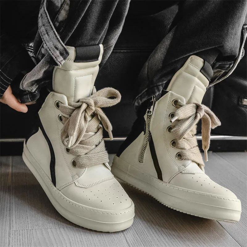 Aule B&W PU Sneakers