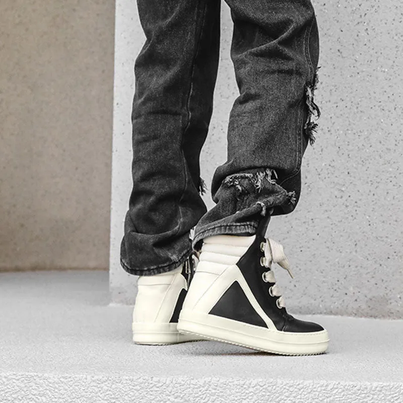 Aule B&W PU Sneakers
