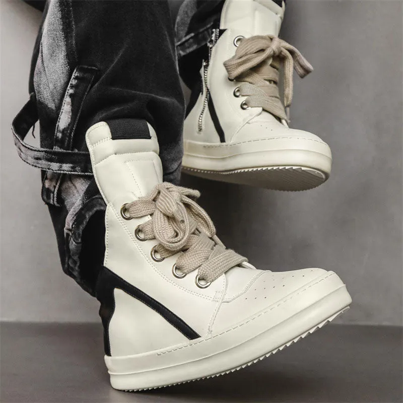 Aule B&W PU Sneakers