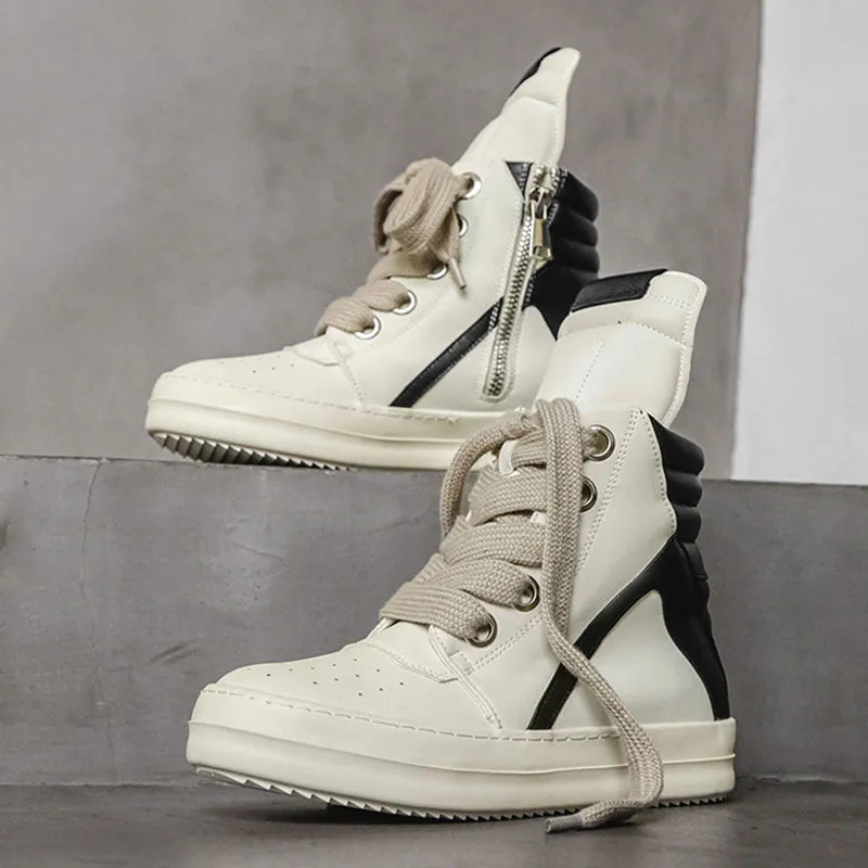 Aule B&W PU Sneakers