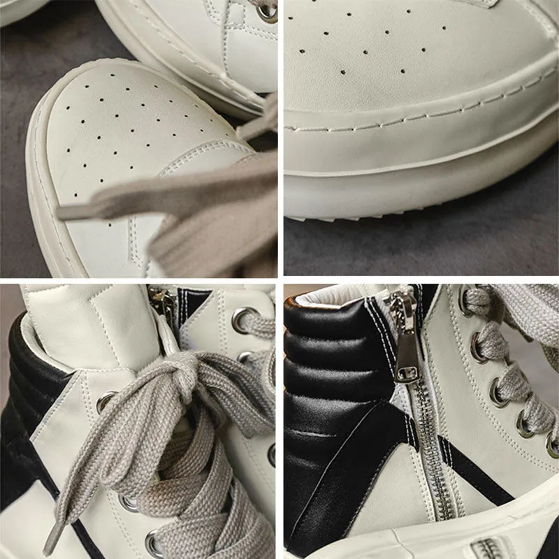 Aule B&W PU Sneakers