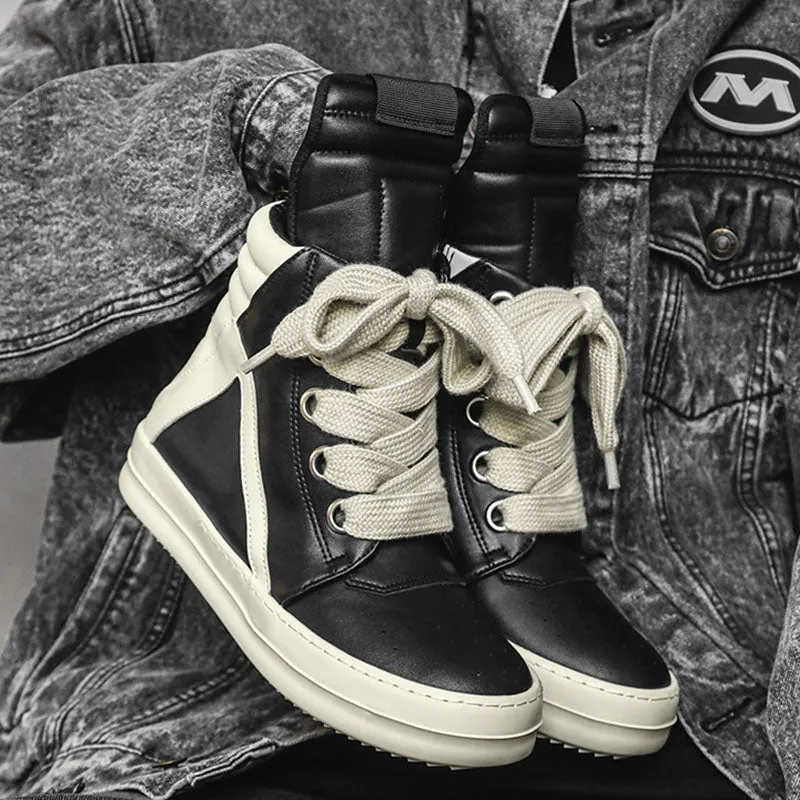 Aule B&W PU Sneakers