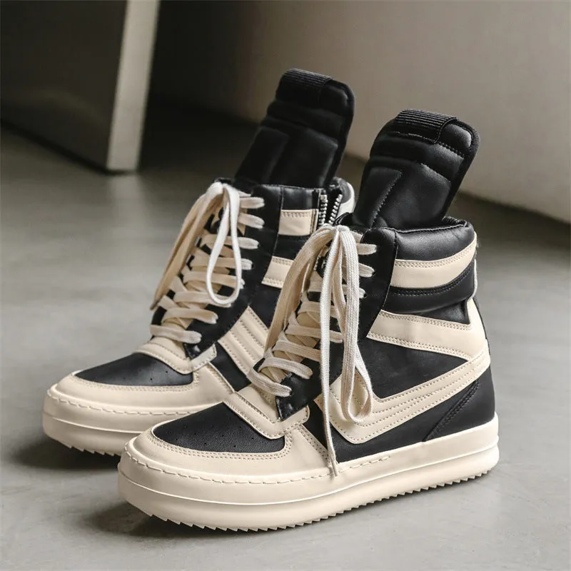 Aule B&W PU Sneakers