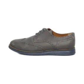 B2 Formal Lace Ups Leather Grey Colour For Men