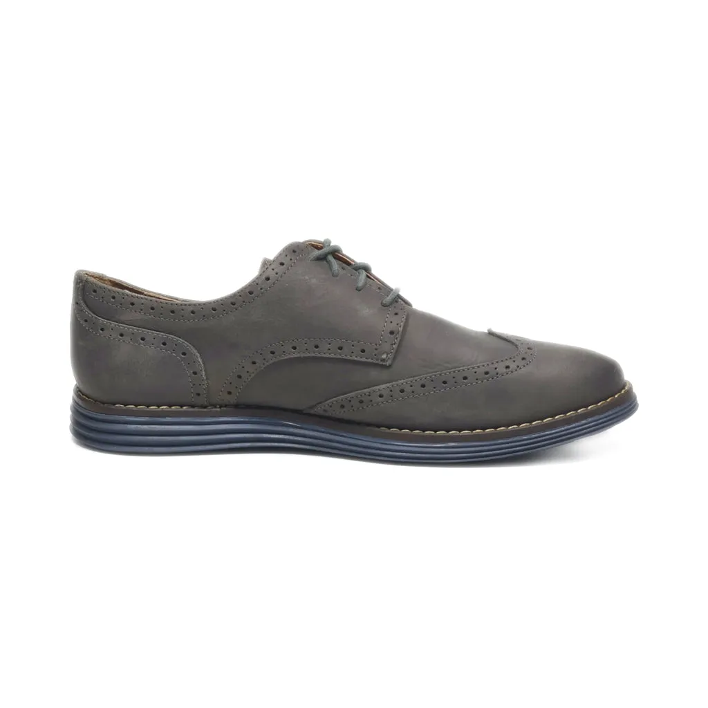B2 Formal Lace Ups Leather Grey Colour For Men