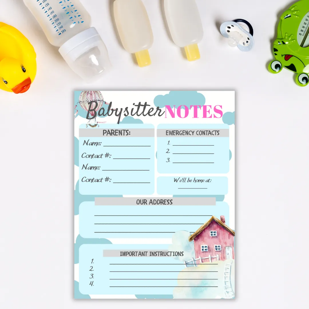 Babysitter Notes