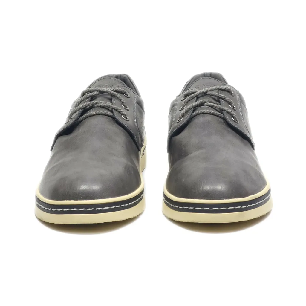 Bcallx Formal Lace Ups Leather Grey Colour For Men
