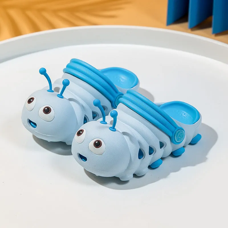 Caterpillar Insect Crocs Sandals