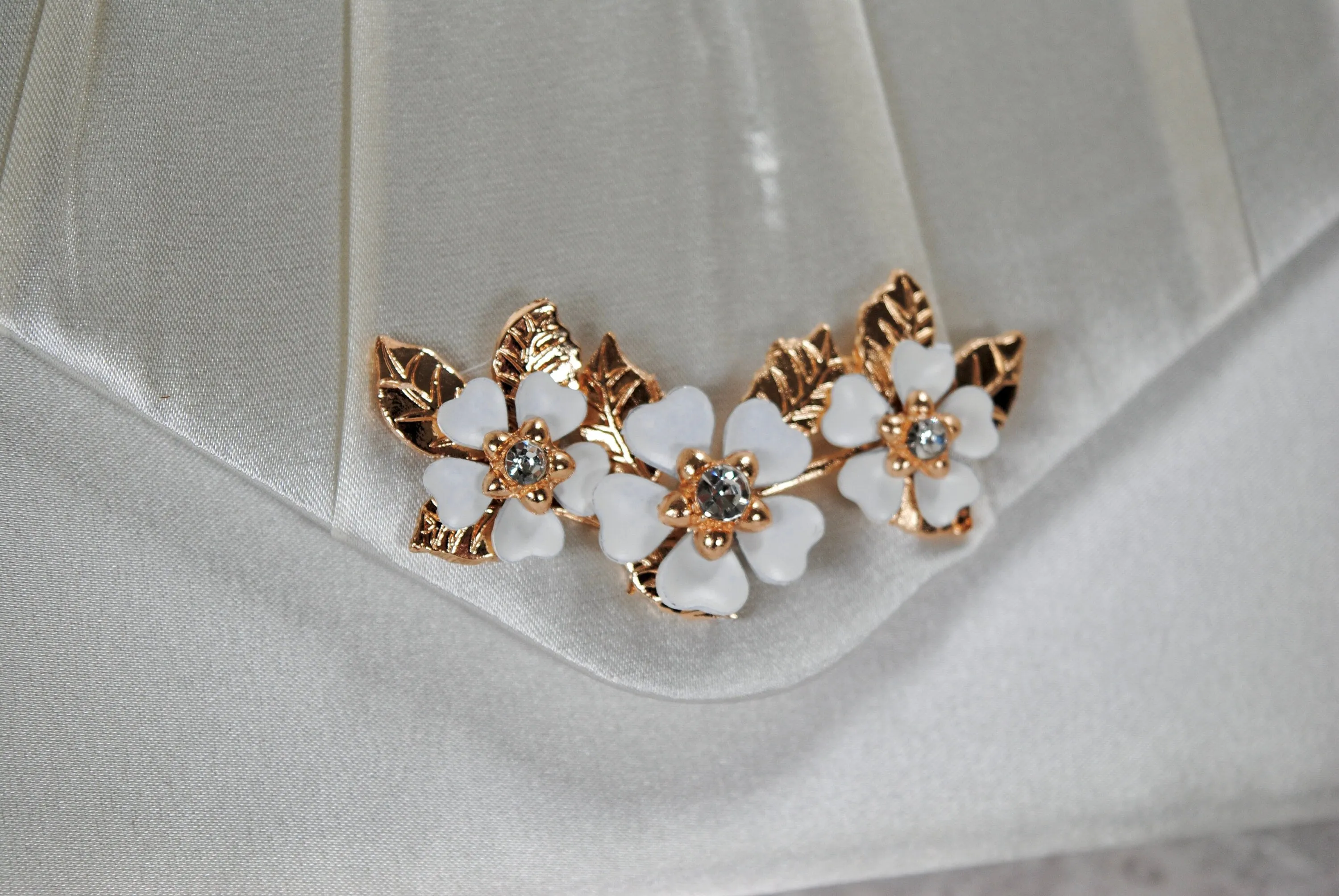 Cherry Blossom Heels with Matching Clutch Bag