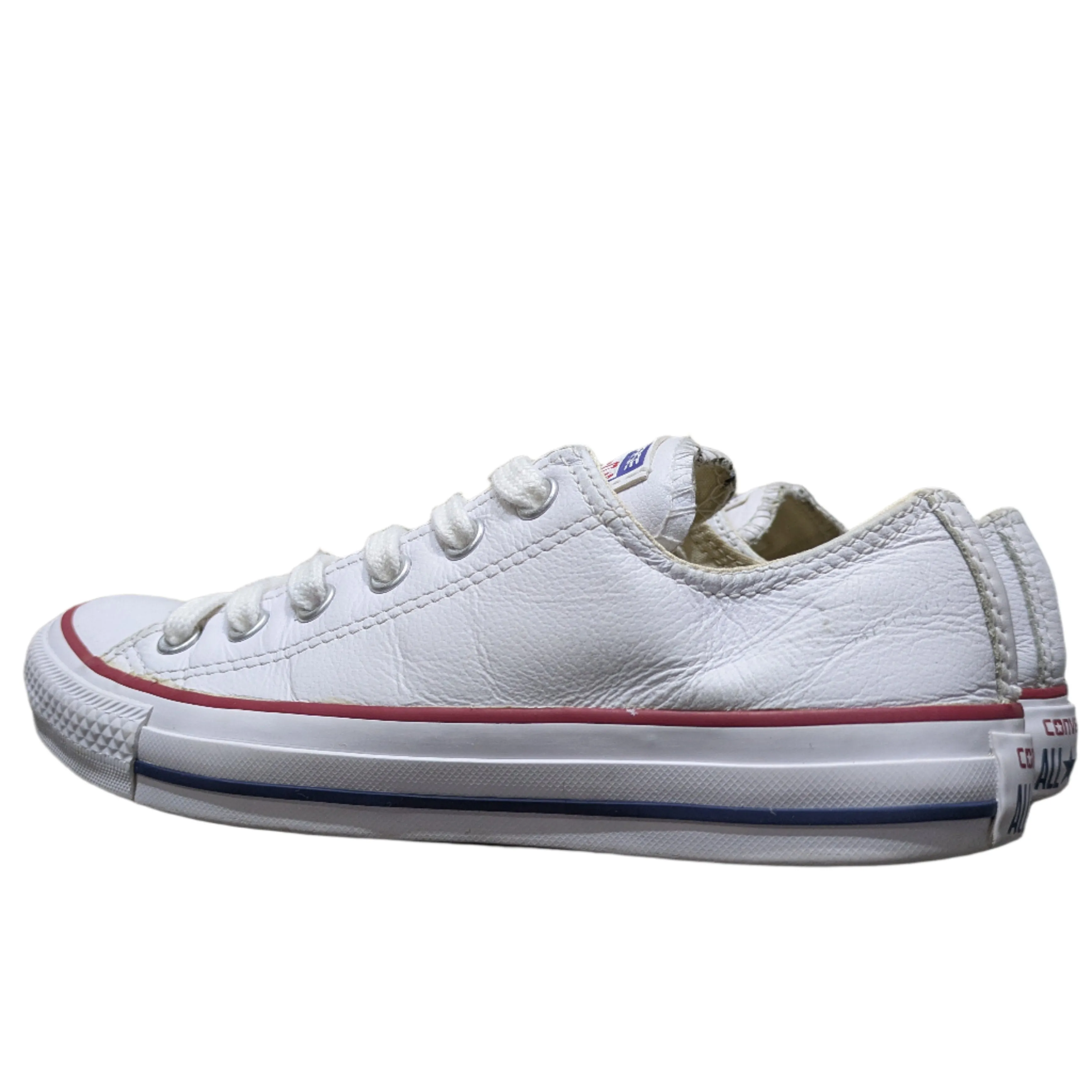 Converse Men's Leather Ox Trainers - White Size UK 6 / EU 39 / US 8