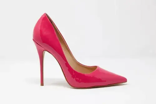 Doreen Selly Elegant Leather Stiletto Pumps