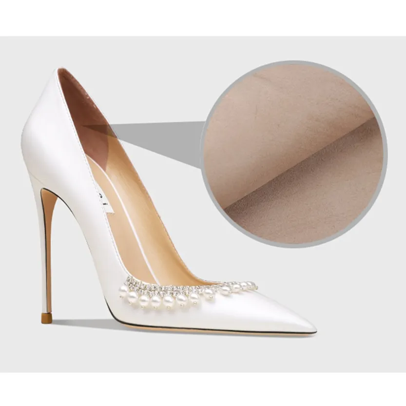 Funki Buys | Shoes | Women's Pearl Leather Wedding Stilettos