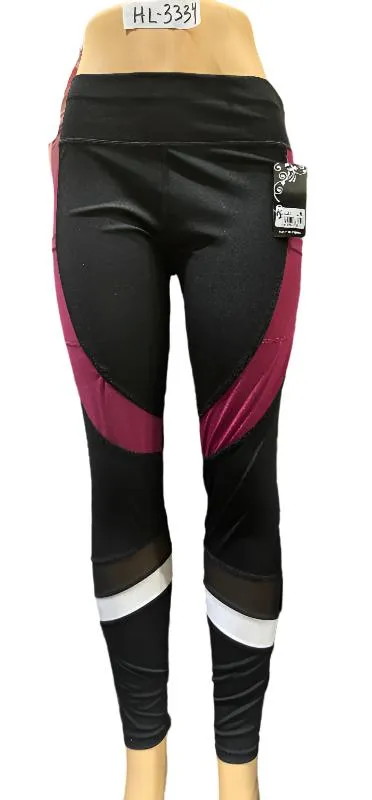 Girls Active Capris Leggings with Pockets Wholesale