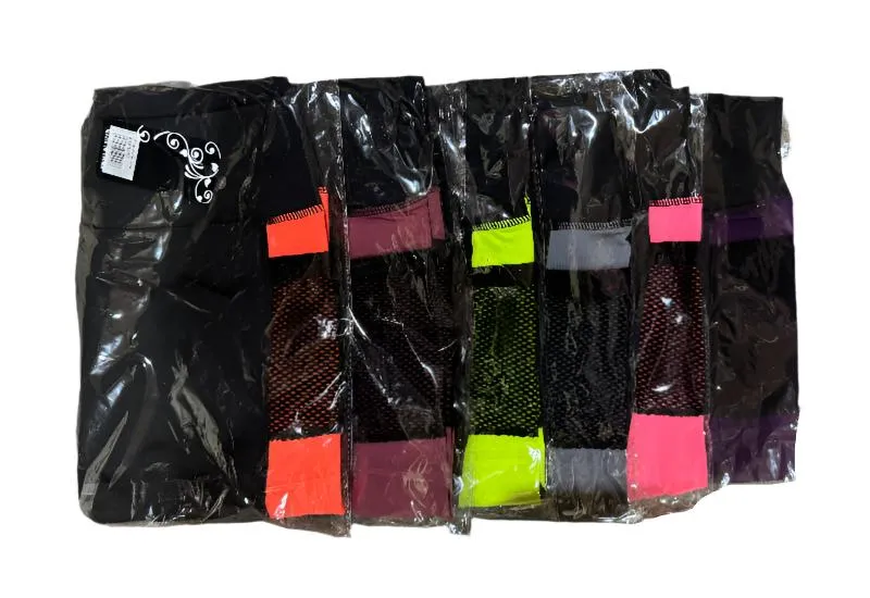 Girls Active Capris Leggings with Pockets Wholesale