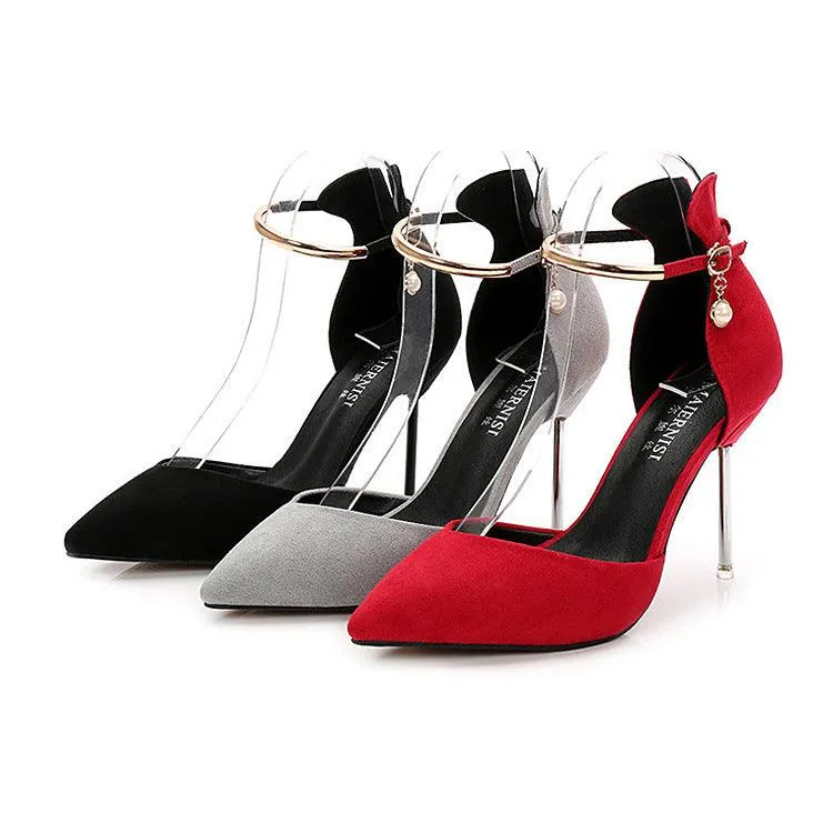 Large size high heel wedding shoes