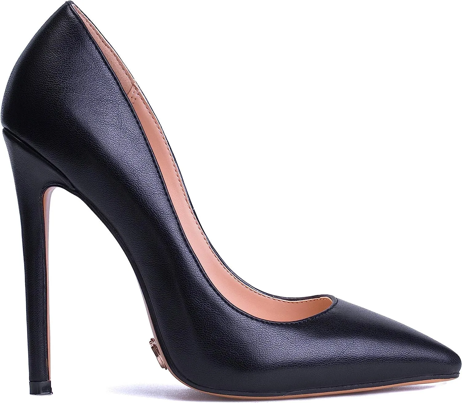 Leona - Elegant 5" Stiletto Slip-On Pumps for the Bold and Confident Woman