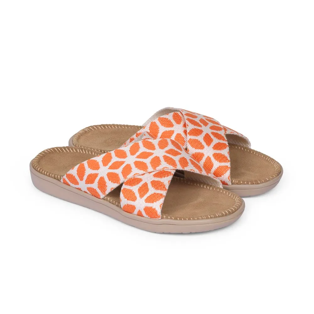 Little Mirissa - Suede sole & woven straps