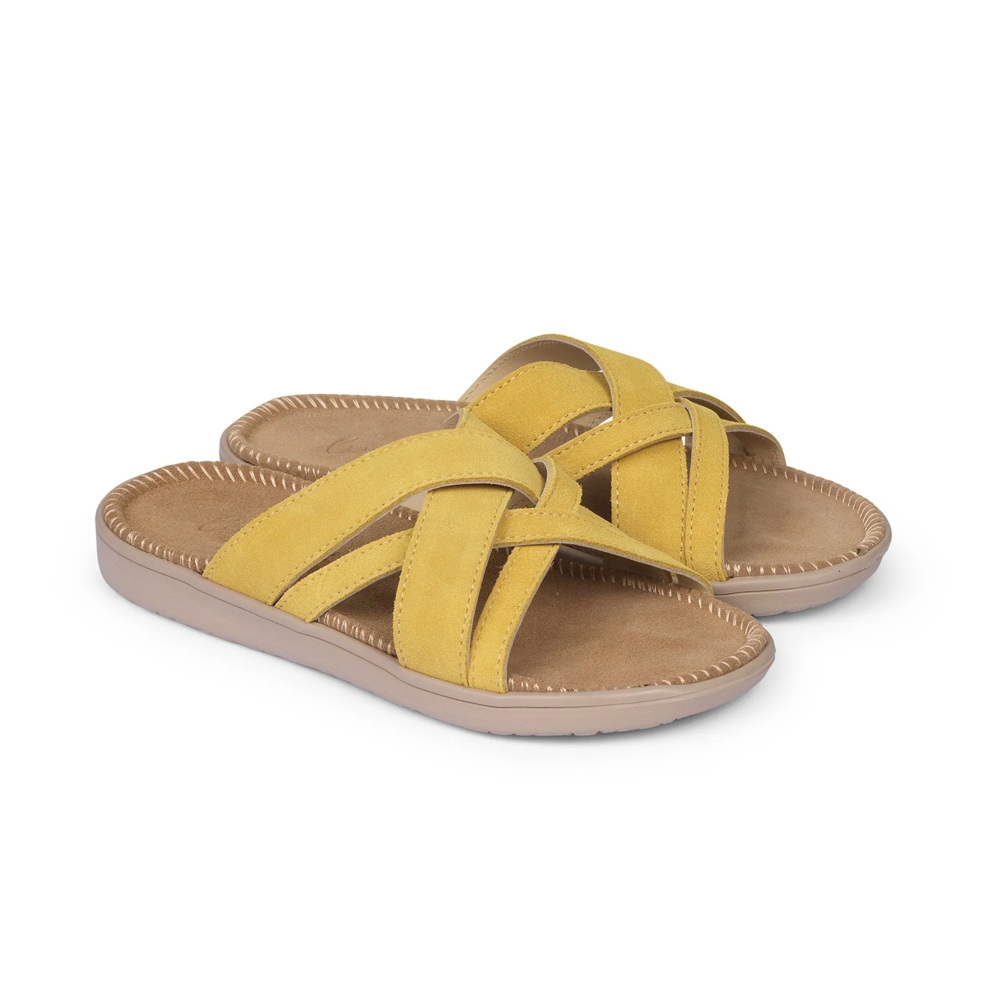 Little Sa Trinxa - Suede sole & suede straps