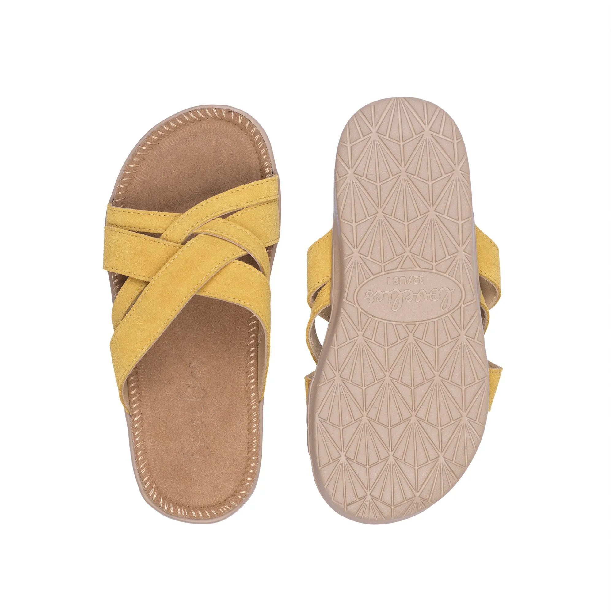 Little Sa Trinxa - Suede sole & suede straps