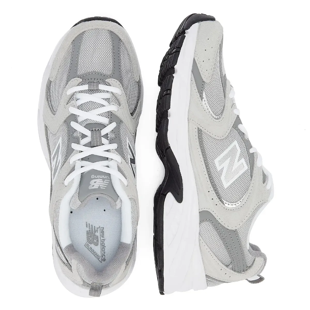 New Balance 530 Raincloud Grey Trainers