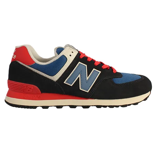 New Balance Men's Trainers - U574RBA - Black/Blue/Red
