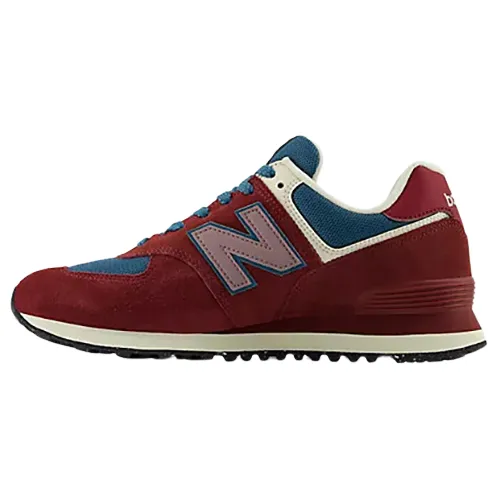 New Balance Men's Trainers - U574RBB - Burgundy/Blue