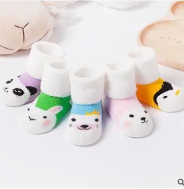 New winter cotton socks baby socks thick cotton socks and Terry relent children baby socks
