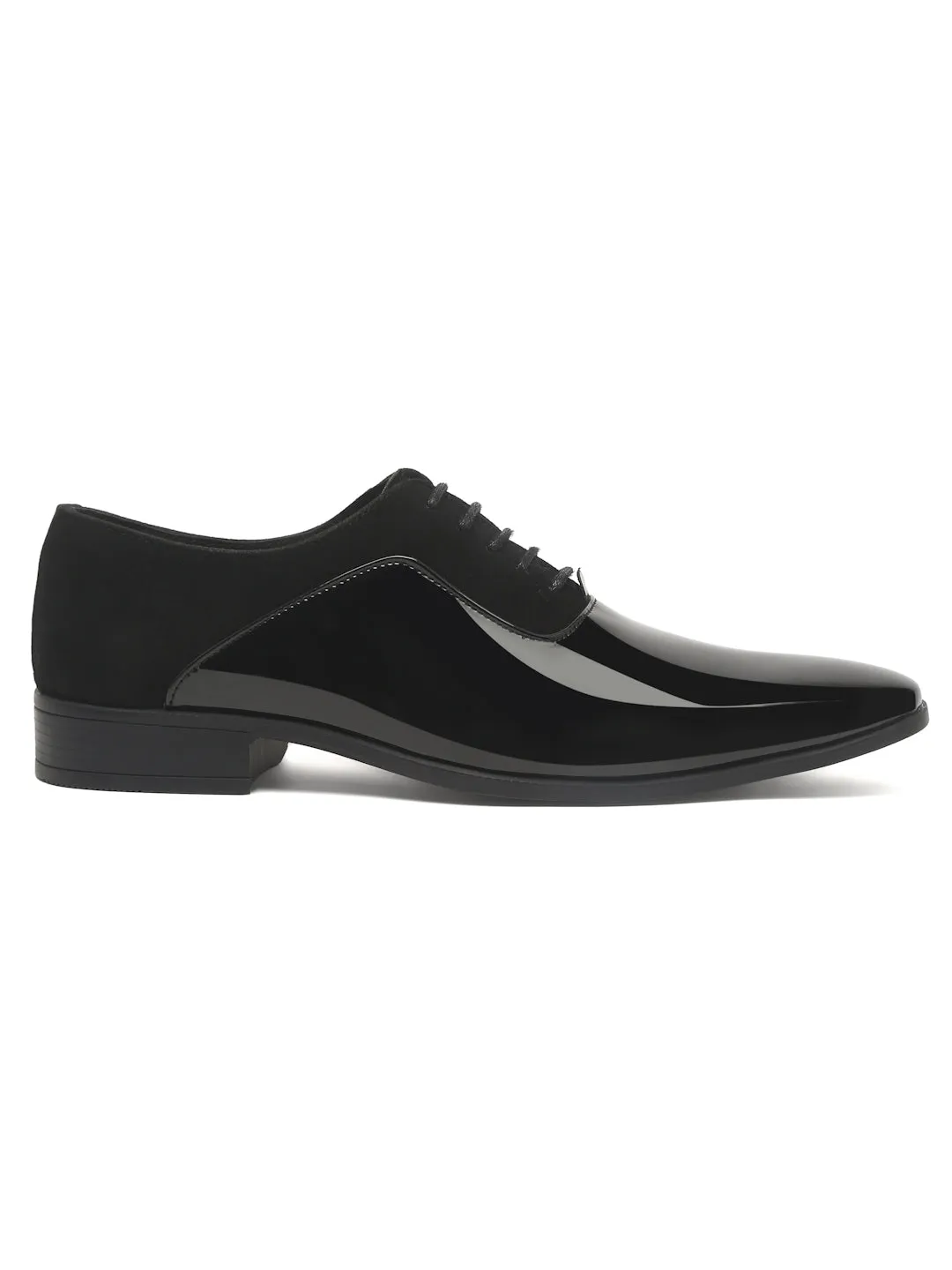 Pelle Albero Black Mens Formal Shoes