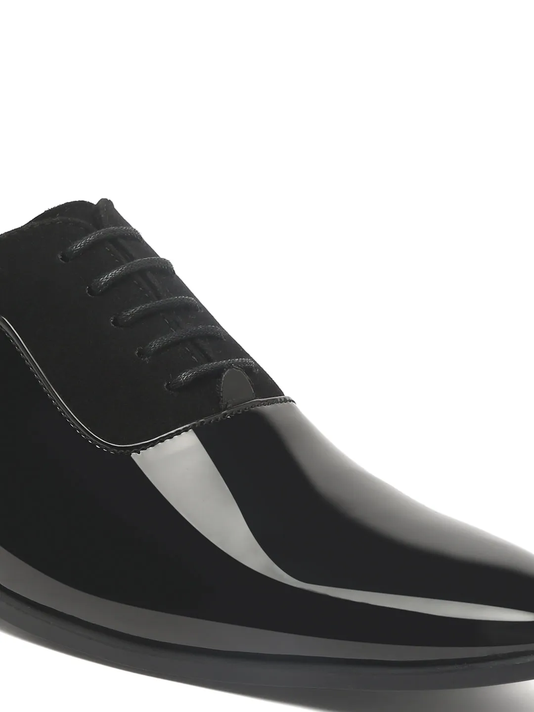 Pelle Albero Black Mens Formal Shoes