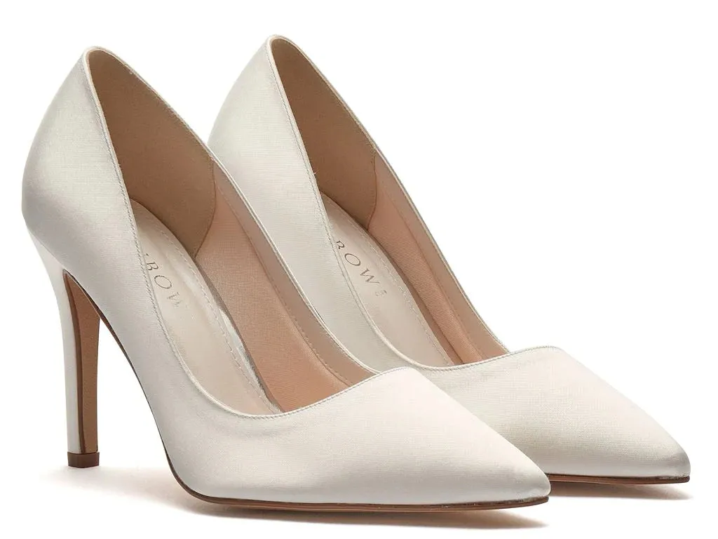Rainbow Club Bridal Shoes, Ivory Satin, Coco
