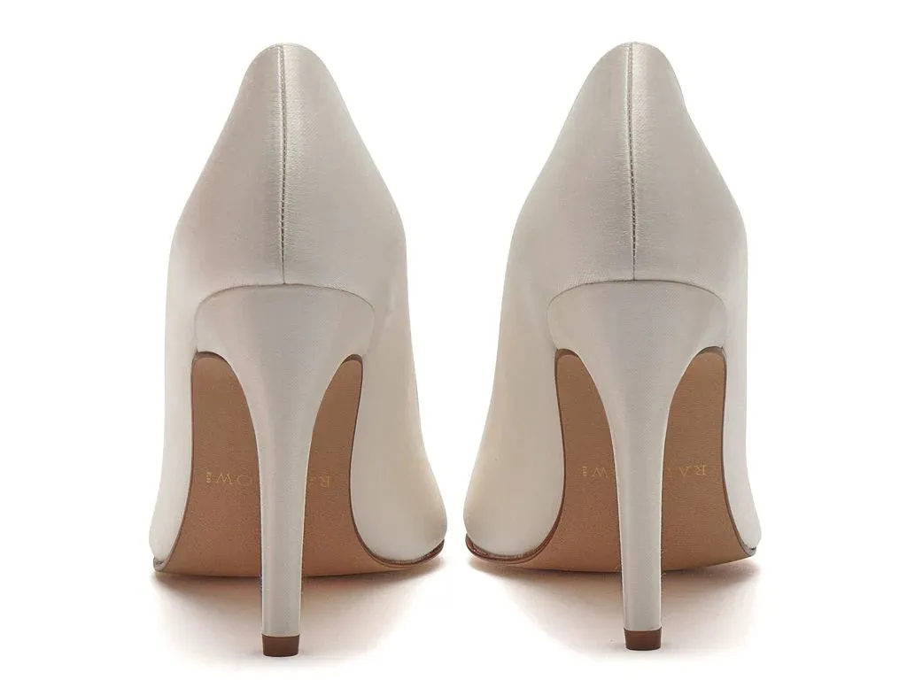 Rainbow Club Bridal Shoes, Ivory Satin, Coco