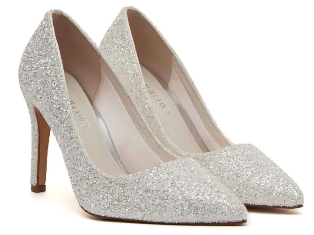 Rainbow Club Wedding Shoes with Glitter, Coco