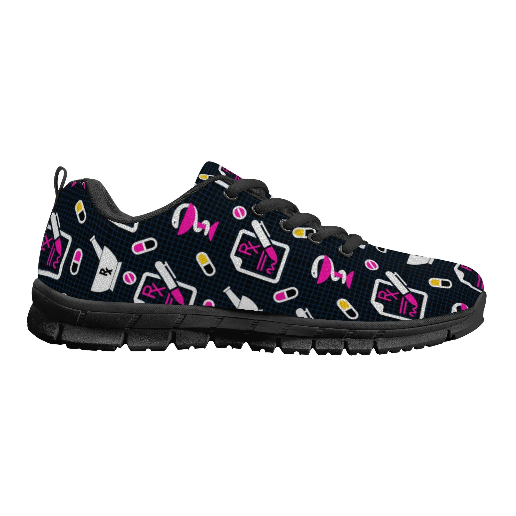 Rx Prescription Print Women's Running Shoes