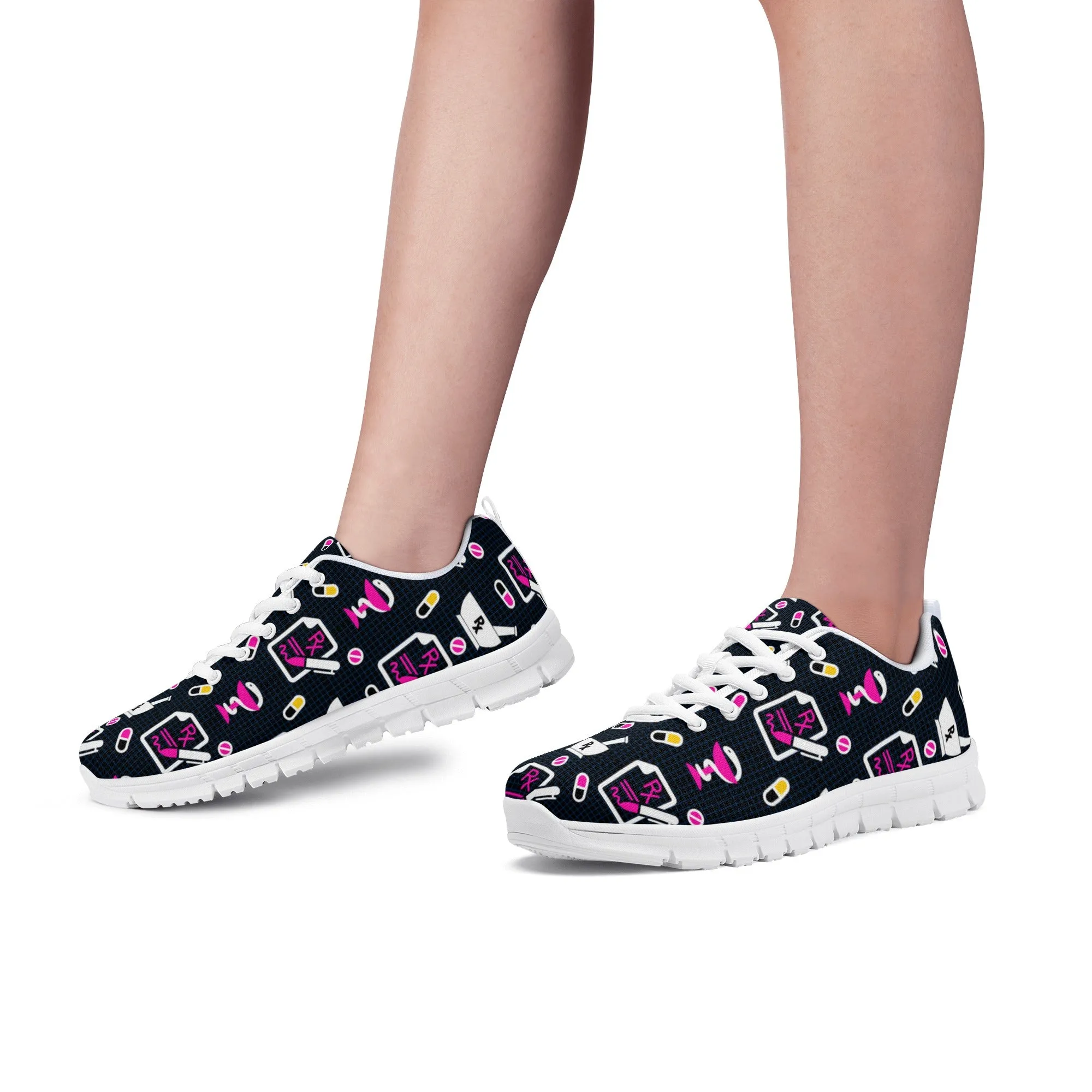 Rx Prescription Print Women's Running Shoes