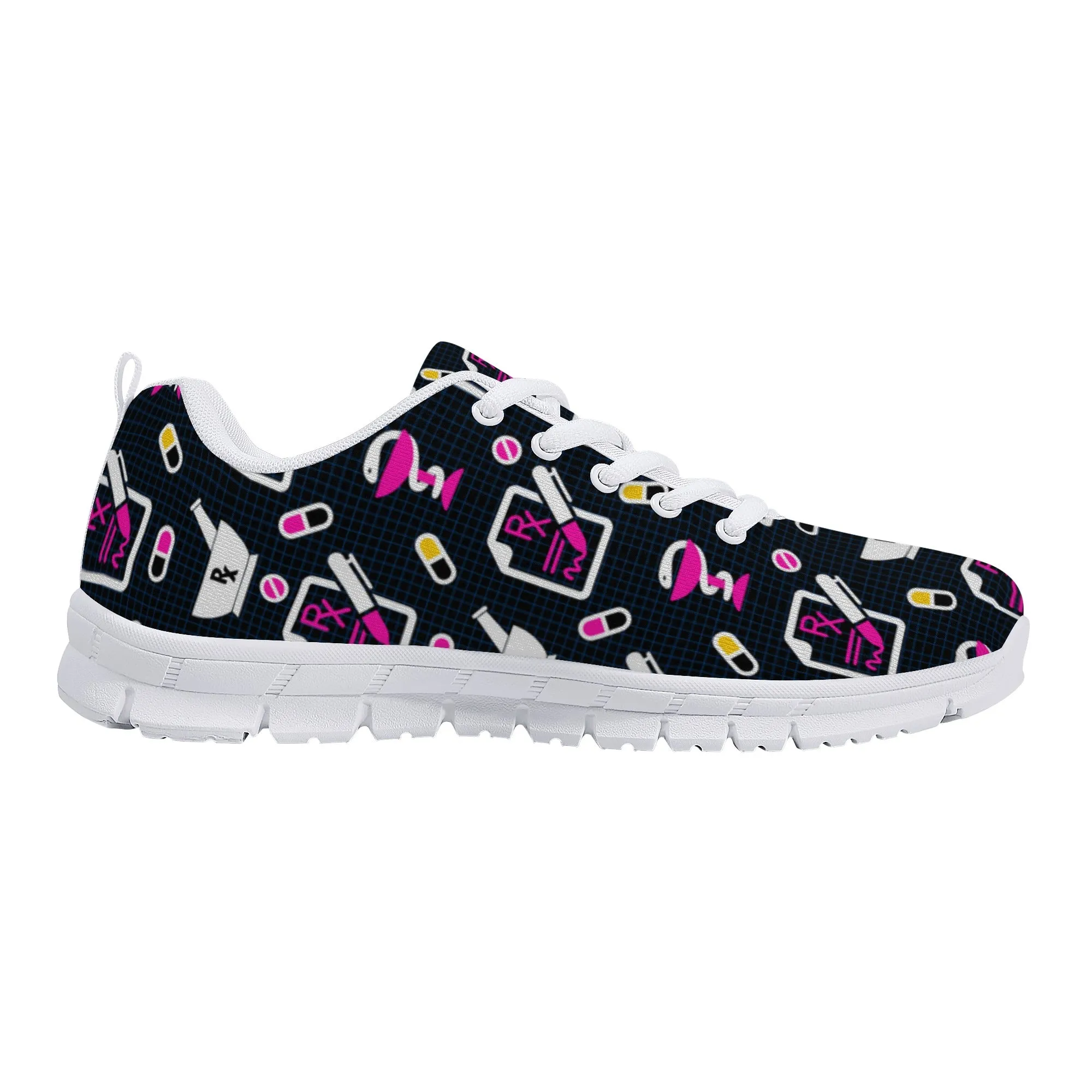 Rx Prescription Print Women's Running Shoes