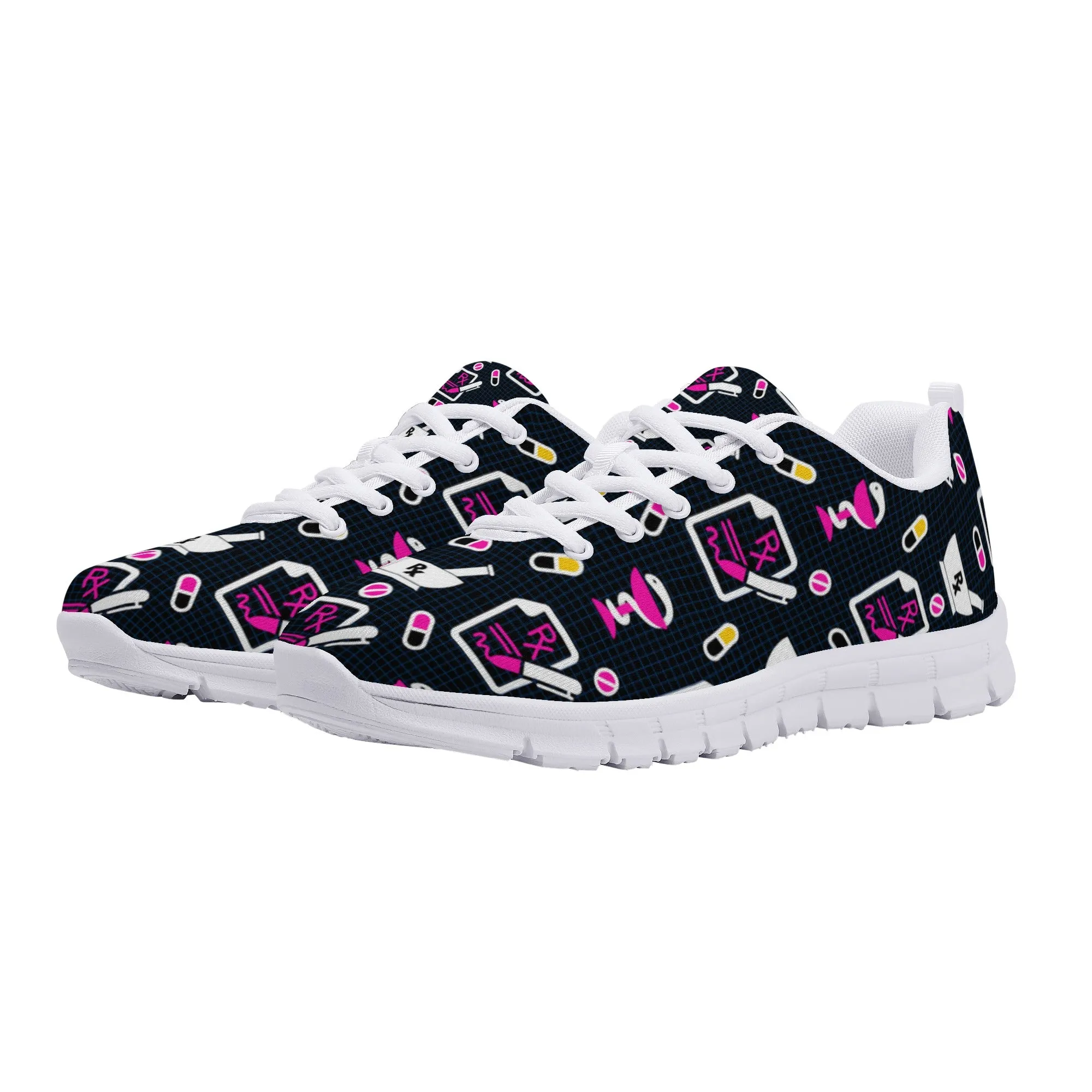 Rx Prescription Print Women's Running Shoes