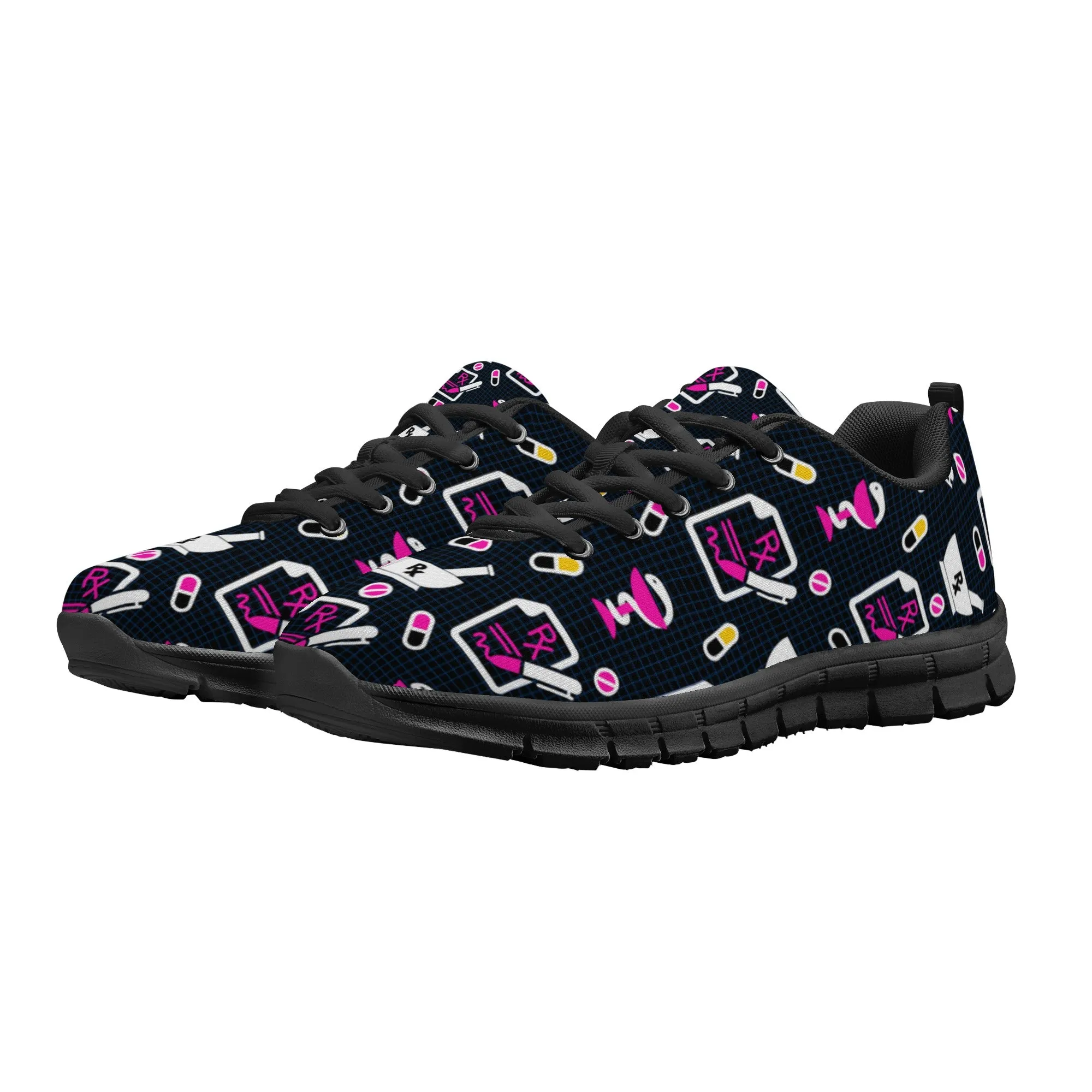 Rx Prescription Print Women's Running Shoes