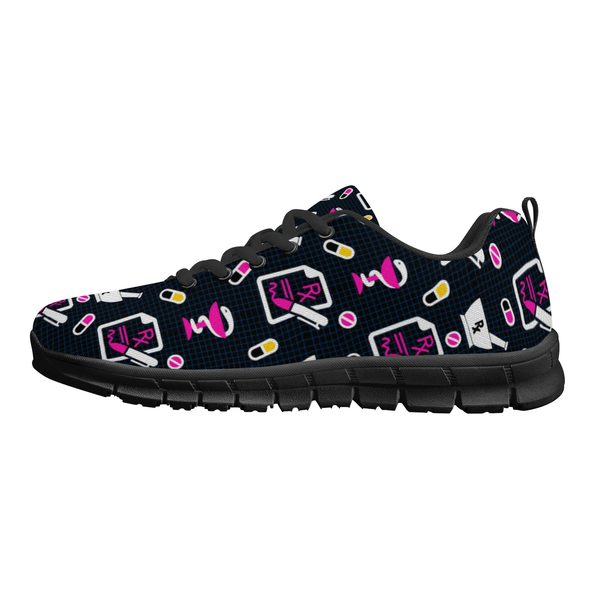 Rx Prescription Print Women's Running Shoes