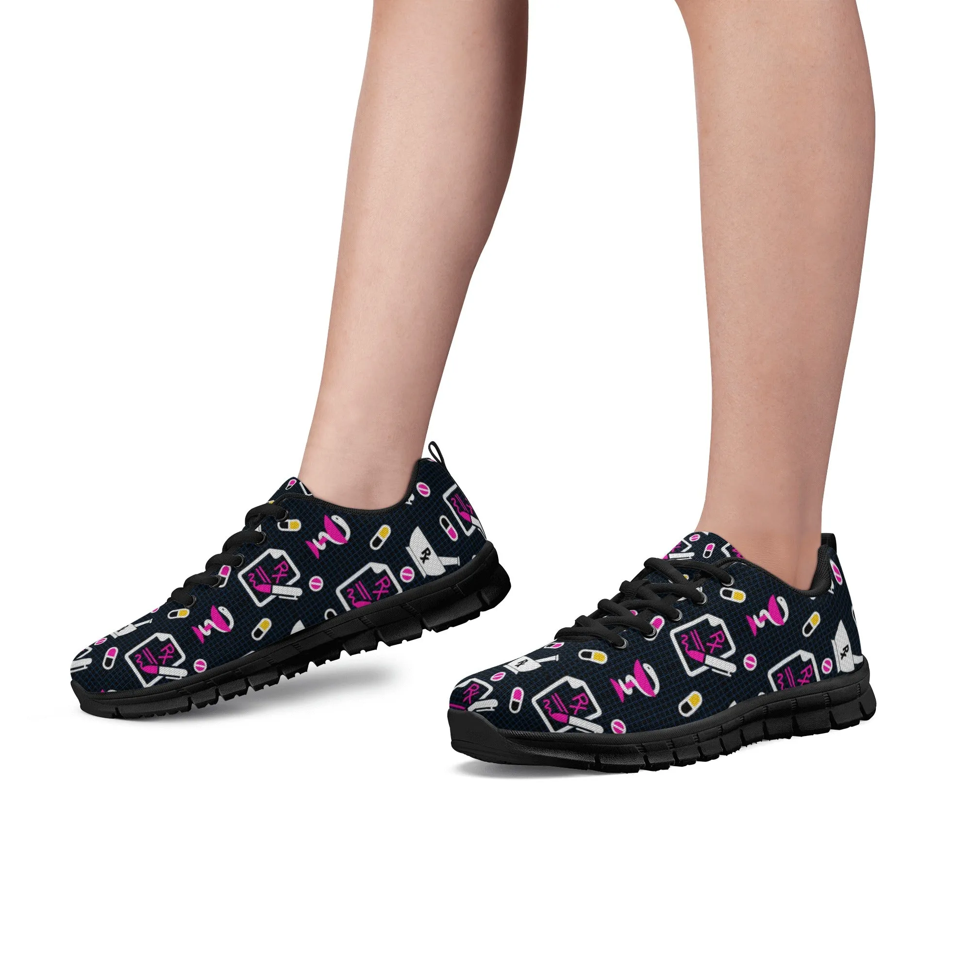 Rx Prescription Print Women's Running Shoes