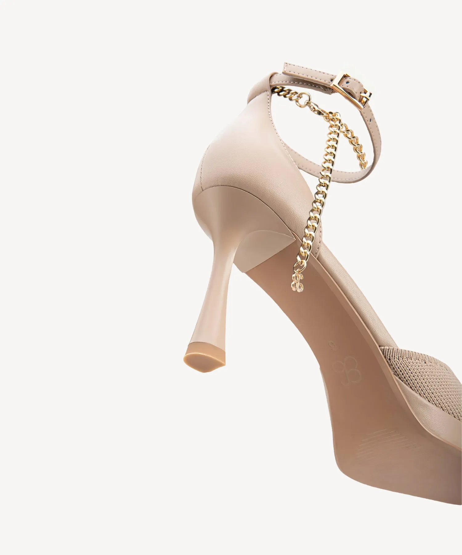 Sexy Chain Stiletto Platform Pumps