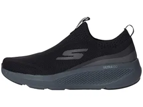 Skechers Mens GOrun Elevate - Athletic Slip-on Workout Running Shoe with Cushioning Sneaker, Black, 8 US