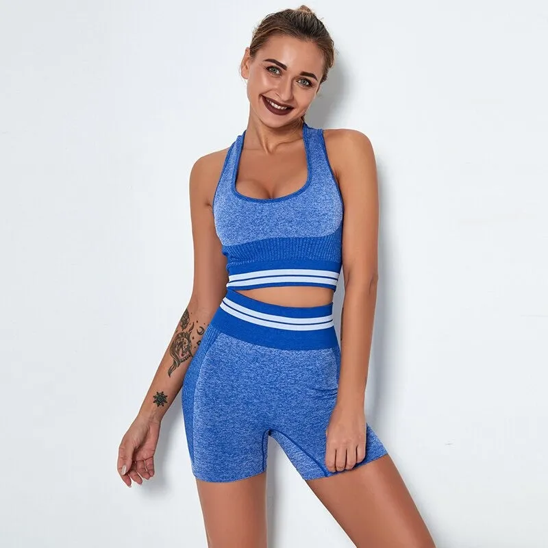 Vital Yoga Sport Bra & Shorts Set