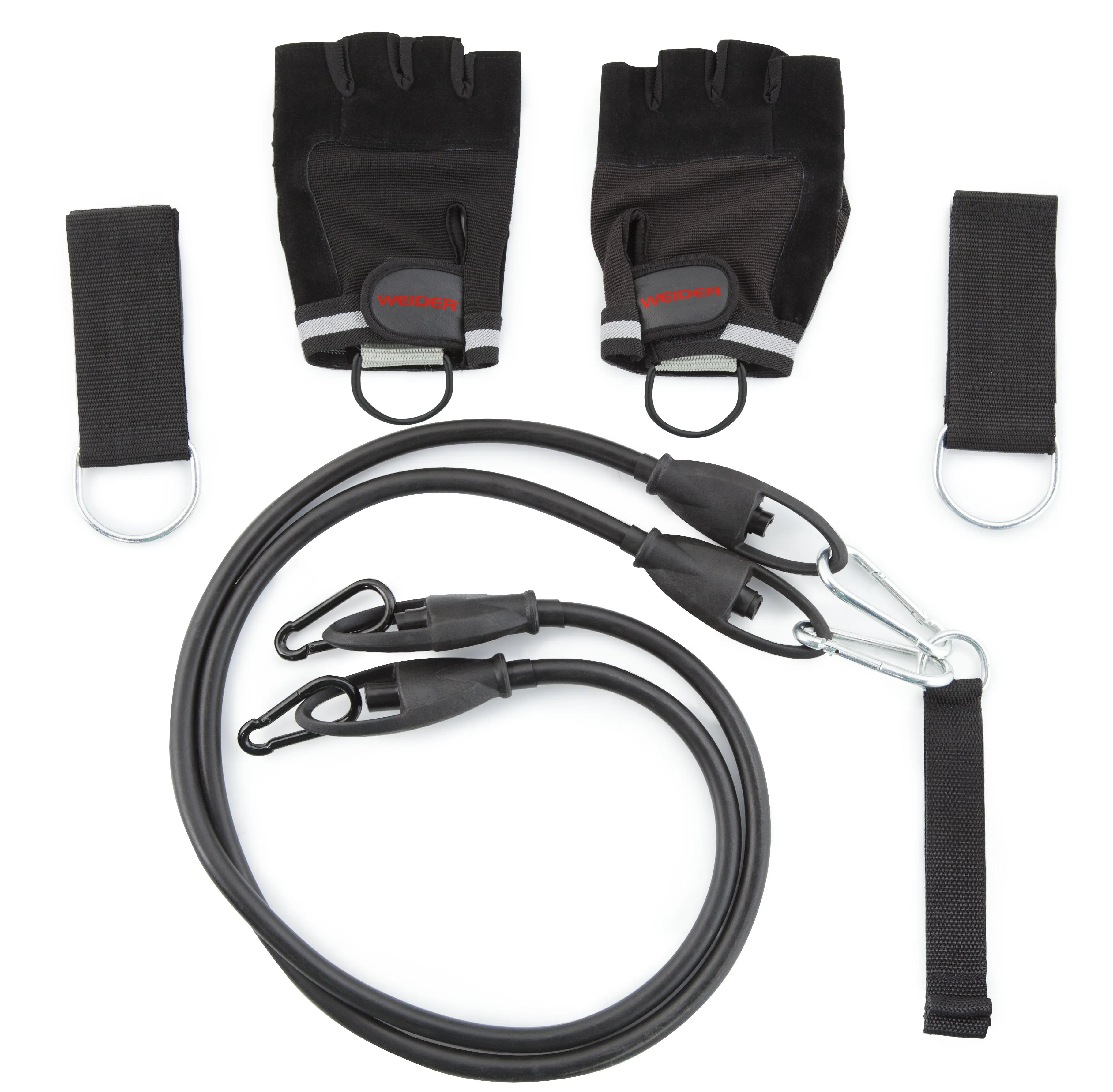 Weider Attack DVD Training Kit with Resistance Tubes